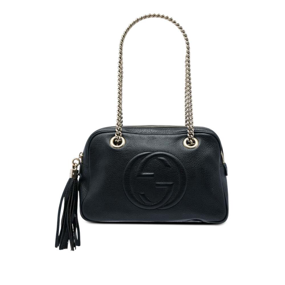 Gucci Soho Chain Zip Shoulder Bag #326677G10B